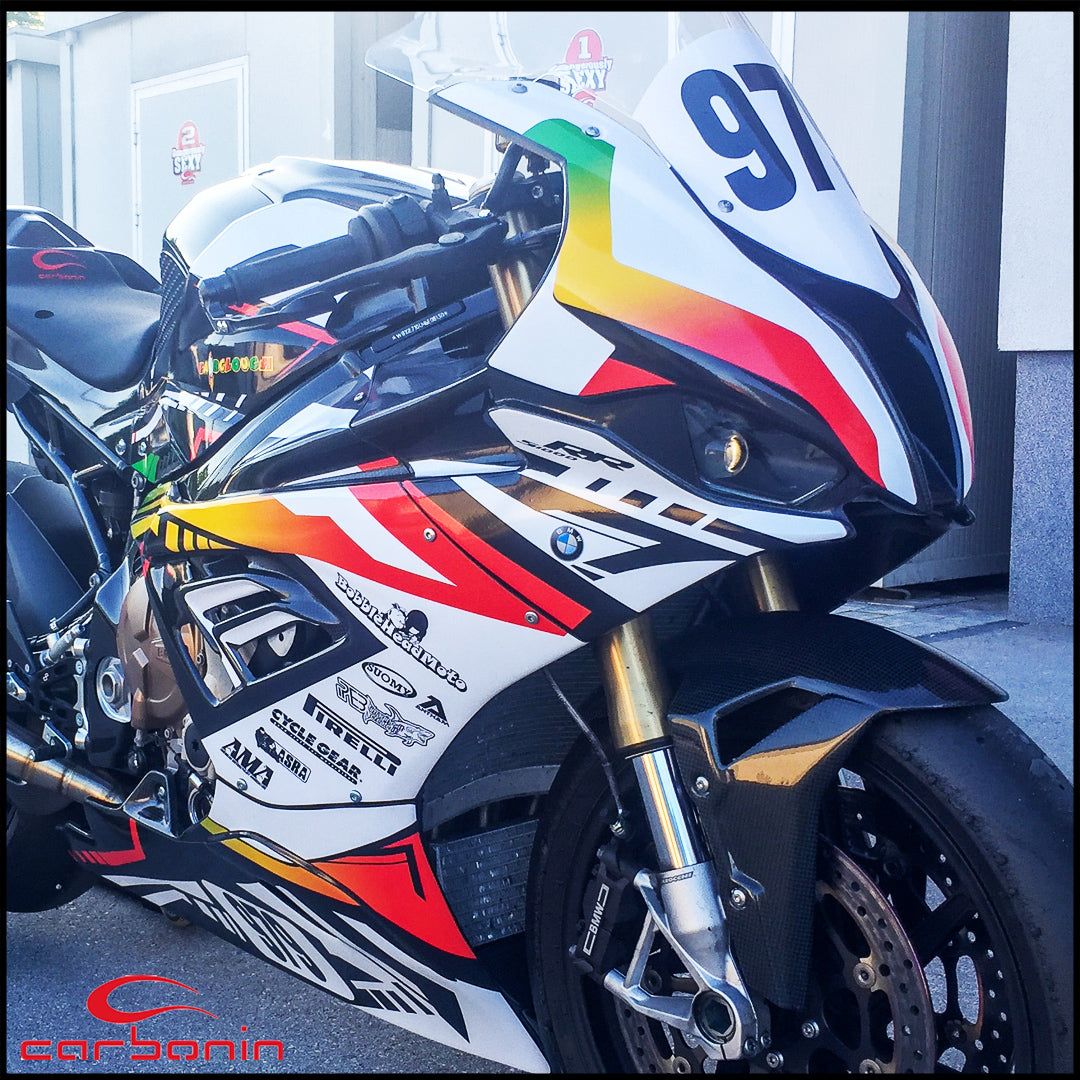 Carena STRADALE Anteriore CARBONIO con supporti faro (inclusi 10 ganci rapidi ) BMW S1000RR - 2019-