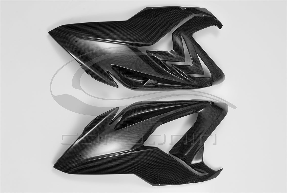 Carena PISTA Completa CARBONIO Radiatore maggiorato (inclusi 12 ganci rapidi) BMW S1000RR - 2015-2018