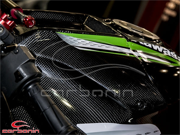 CARENA PISTA COMPLETA SBK (inclusi 12 ganci rapidi) CARBONIO KAWASAKI ZX10R - 2011-2015