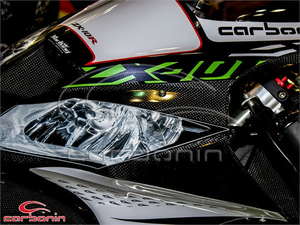 CARENA PISTA COMPLETA SBK (inclusi 12 ganci rapidi) CARBONIO KAWASAKI ZX10R - 2011-2015