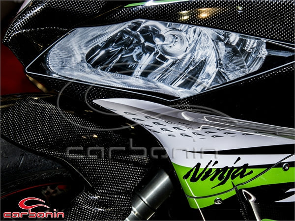 CARENA PISTA COMPLETA SBK (inclusi 12 ganci rapidi) CARBONIO KAWASAKI ZX10R - 2011-2015