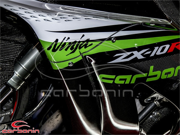 CARENA PISTA COMPLETA SBK (inclusi 12 ganci rapidi) CARBONIO KAWASAKI ZX10R - 2011-2015