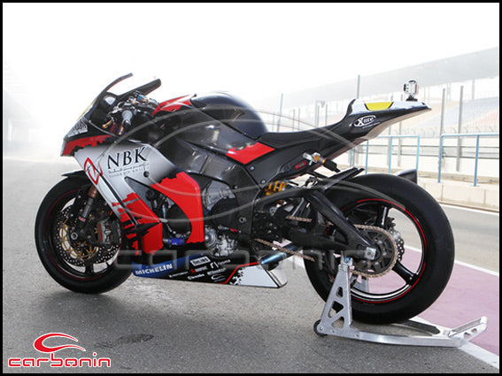 CARENA PISTA COMPLETA SBK (inclusi 12 ganci rapidi) CARBONIO KAWASAKI ZX10R - 2011-2015