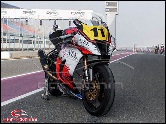 CARENA PISTA COMPLETA SBK (inclusi 12 ganci rapidi) CARBONIO KAWASAKI ZX10R - 2011-2015