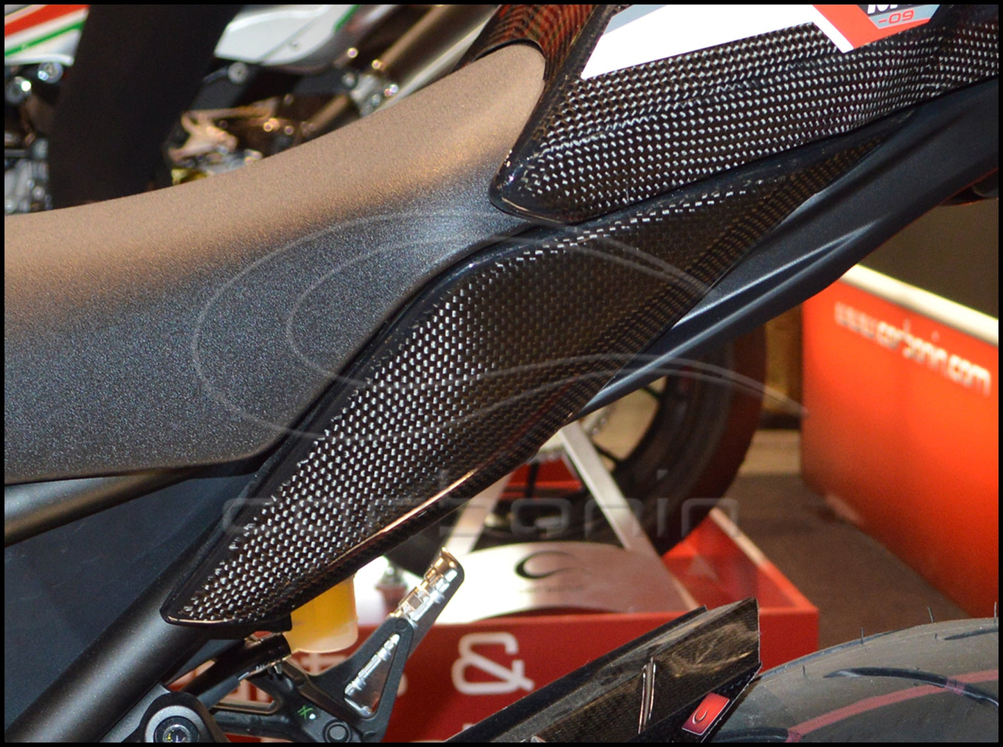 Fianchetti Posteriori CARBONIO YAMAHA MT09 - 2013-2016