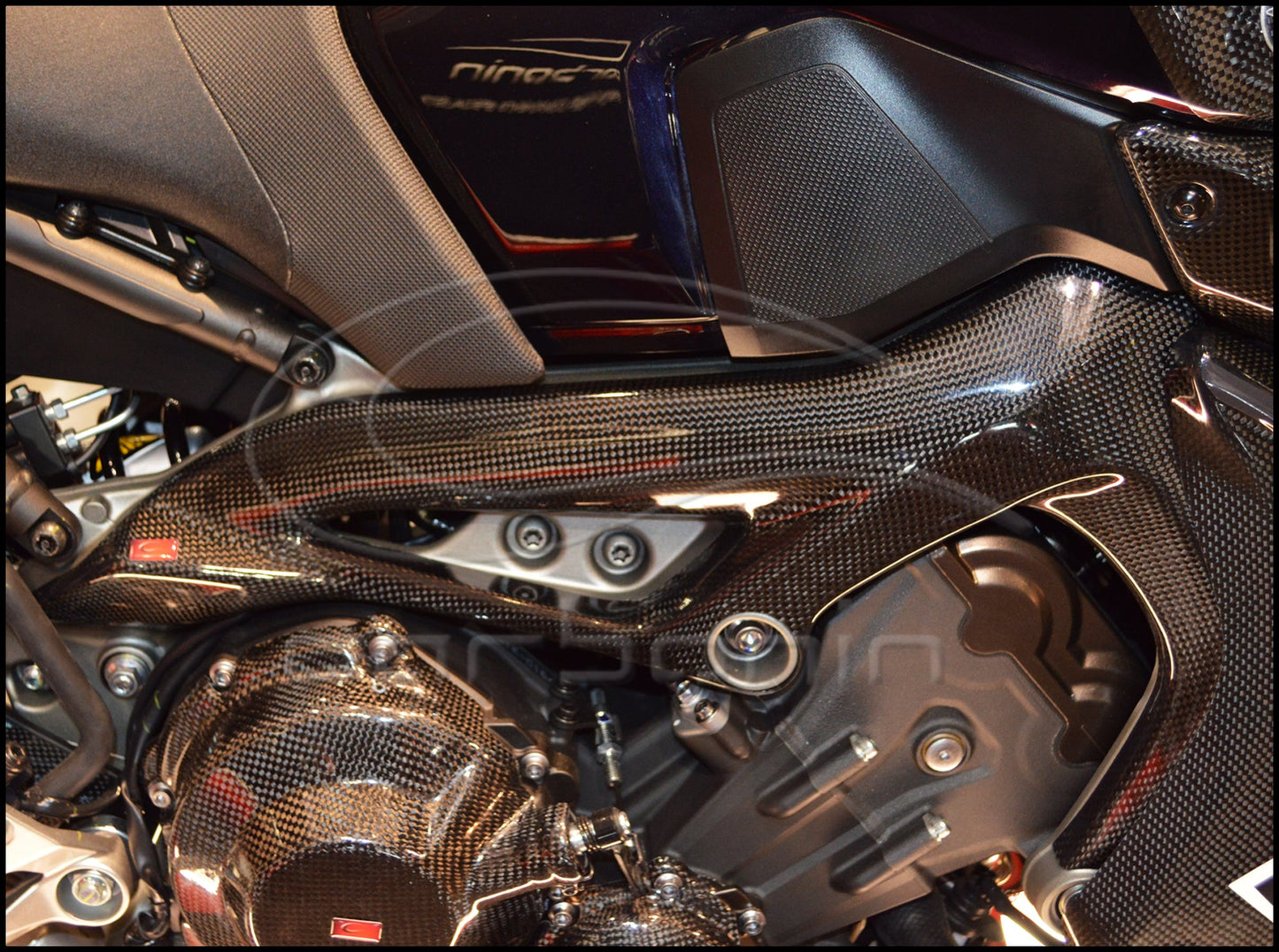 Protezioni Telaio CARBONIO YAMAHA MT09 - 2013-2020