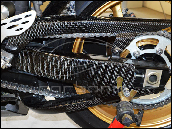 Protezioni Forcellone CARBONIO YAMAHA YZF R1 - 2009-2014