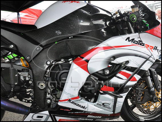 Protezioni Telaio CARBONIO KAWASAKI ZX10R - 2011-2015