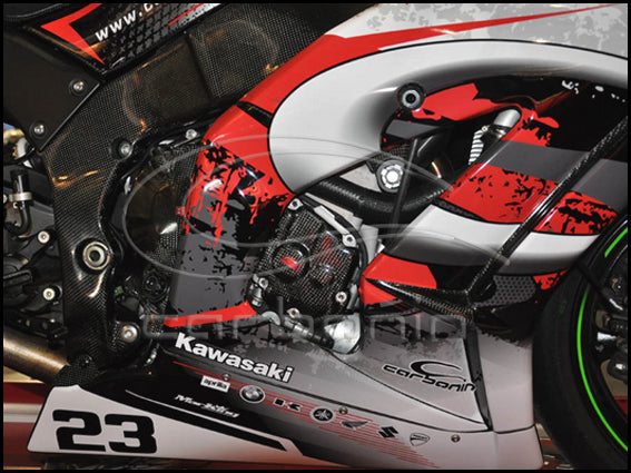 Protezione Carter PICK UP CARBONIO KAWASAKI ZX10R - 2011-2015