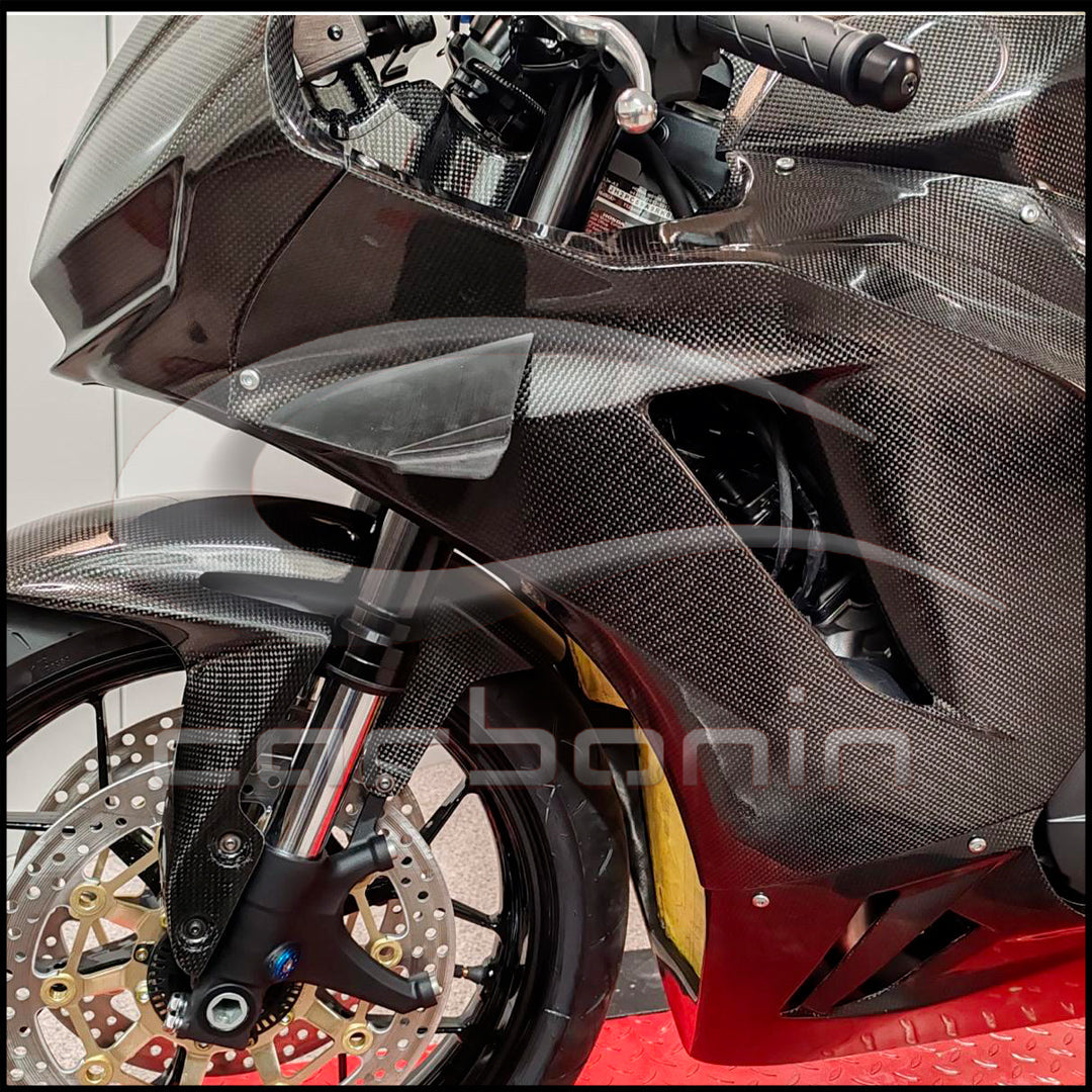 Carena PISTA Completa CARBONIO [inclusi ganci rapidi] HONDA CBR600RR - 2024-