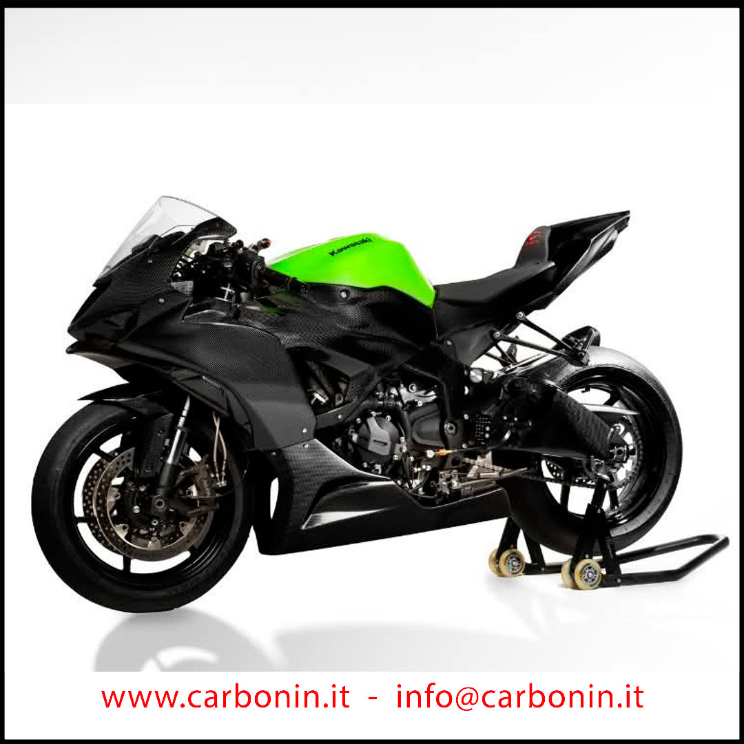 Carena PISTA Completa CARBONIO (inclusi ganci rapidi) KAWASAKI ZX636R - 2024-