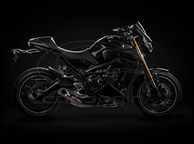 Fianchetti Radiatore CARBONIO YAMAHA MT09 - 2013-2016