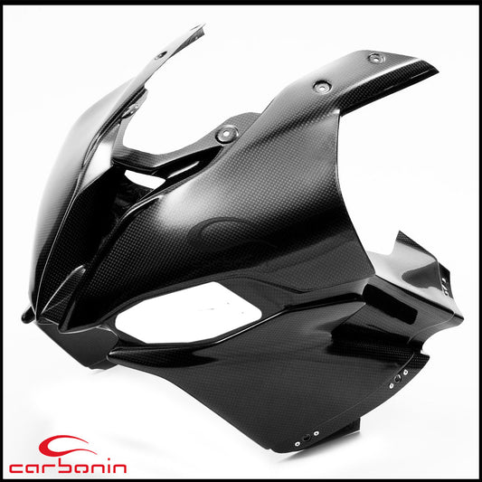 Carena STRADALE Anteriore CARBONIO con supporti faro (inclusi 10 ganci rapidi ) BMW S1000RR - 2019-