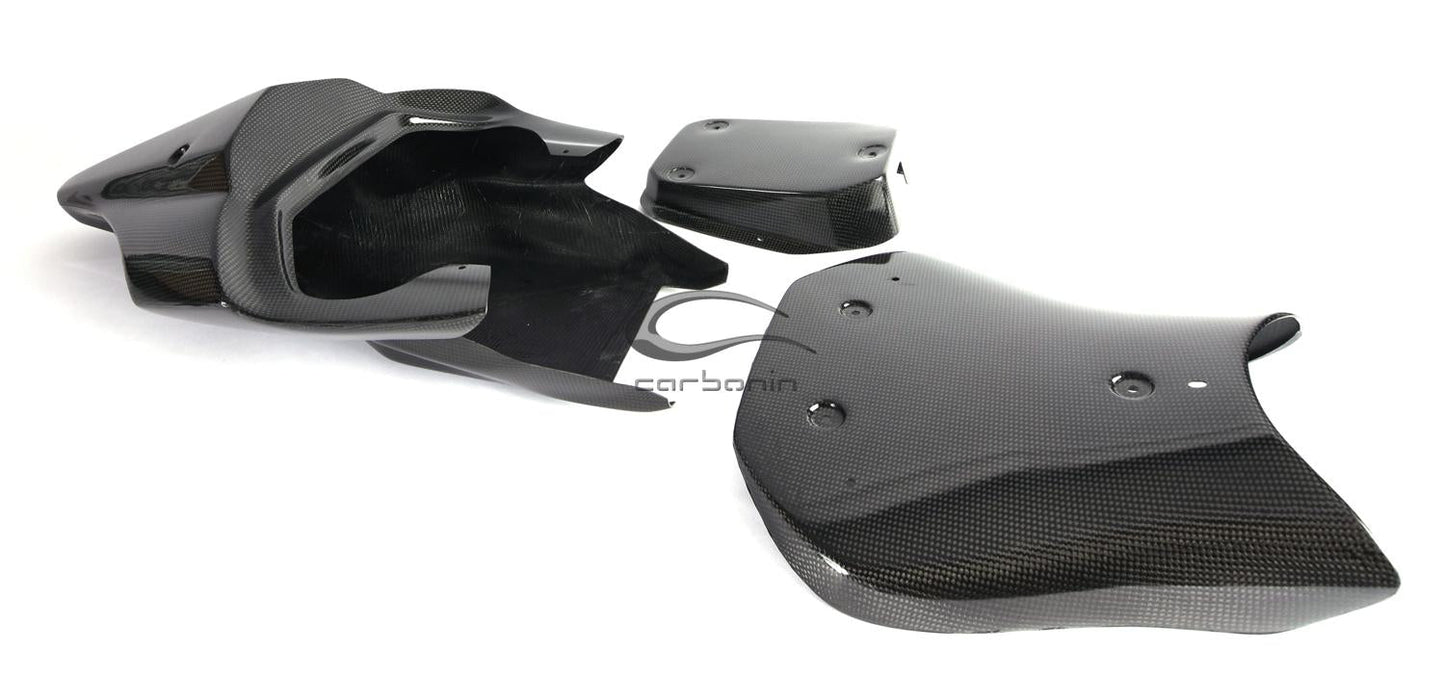 Carena PISTA Completa CARBONIO Posizione ECU Originale (inclusi 6 ganci rapidi) YAMAHA YZF R1 R1M - 2015-2019