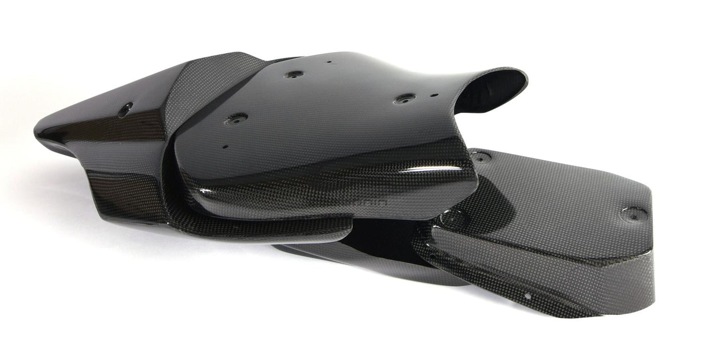 Carena PISTA Completa CARBONIO Posizione ECU Originale (inclusi 6 ganci rapidi) YAMAHA YZF R1 R1M - 2015-2019