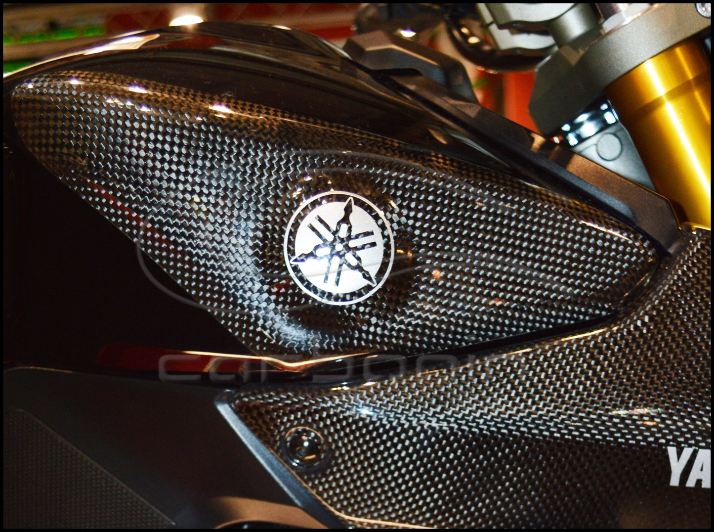 Protezioni Serbatoio - SLIDER CARBONIO YAMAHA MT09 - 2013-2020