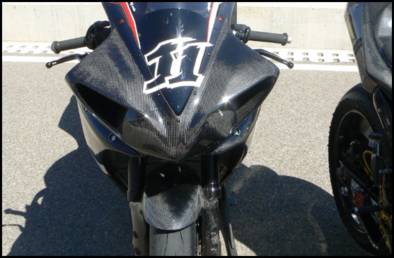 Carena PISTA Completa CARBONIO (inclusi 12 ganci rapidi) YAMAHA YZF R1 - 2009-2014